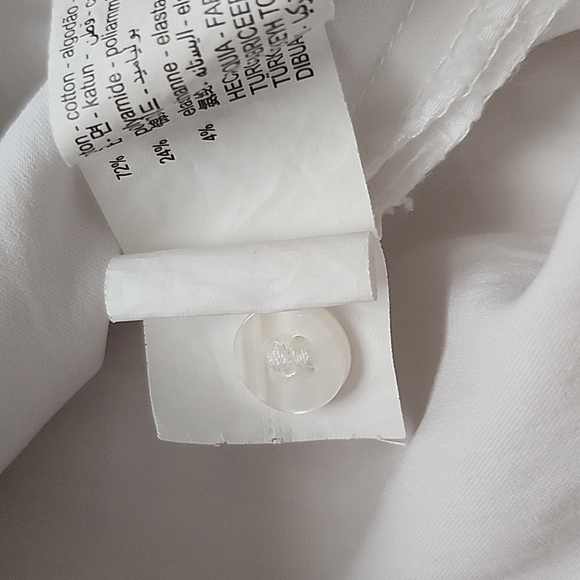 Zara white dress size L - Picture 7 of 7